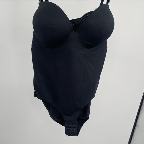 Cacique NWT Bodysuit Bra Bodyshaper Black 40D - Picture 5 of 11